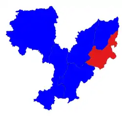 Location in Myitkyina district