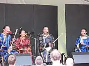 Chirgilchin at the Winnipeg Folk Festival, July 2007