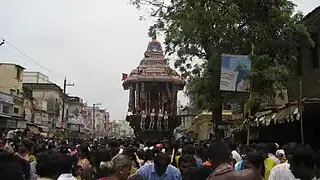 Car festival  as part of chitirai festival