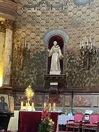 Sculpture of Saint Francis of Assisi  in the Choir