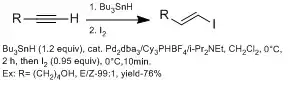 Chong's group hydrostannation method