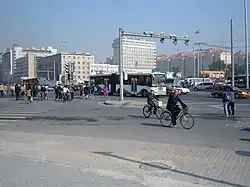 Ciqikou, an intersection in Chongwenmenwai Subdistrict, 2007