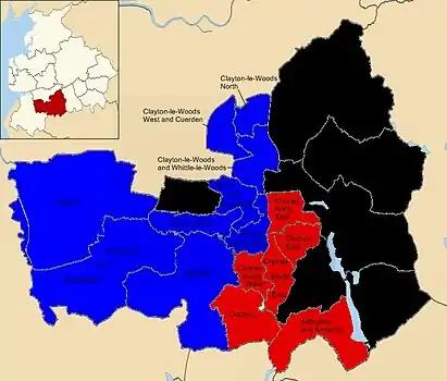 2003 results map