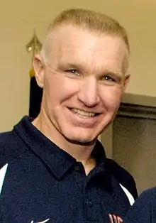 Chris Mullin, NBA Hall of Famer. Former St. John's men's basketball coach.