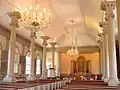 Church interior.