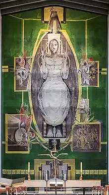 Christ in Glory in the Tetramorph, tapestry by Graham Sutherland