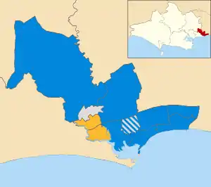 2007 results map