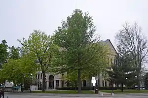 Christian County Courthouse in Taylorville