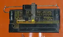 Chromoradiometer or  colour dosimeter by Guido Holzknecht (1902)