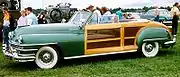 1948 Chrysler Town and Country, a convertible woodie