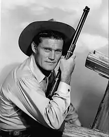 Chuck Connors, actor and professional baseball and basketball player