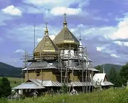 Church of St. Michael (Smozhe, Skole Raion) 1874 (wood).