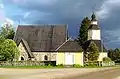 The medieval church of Tuulos in the district of Sairiala.