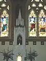 Detail of the high altar