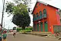 Rural Gothic architecture is common in Acre state, Brazil. Photo: Downtown Xapuri, Acre