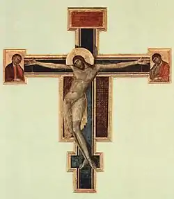 Cimabue. The Crucifix of Santa Croce, 1287