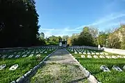 War graves of the Battle of Pradis