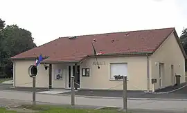 The town hall in Circourt