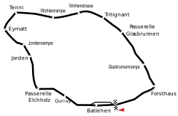 Circuit Bremgarten track layout