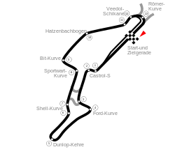 Nürburgring Grand Prix track, 1984–1997