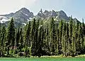 Southeast aspect from Kootenai Lakes