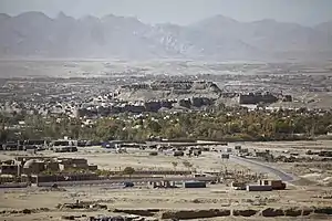 Citadel of Ghazni, seen from the Buddhist monastery of Tapa Sardar