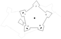 Citadel of Liège in 1671