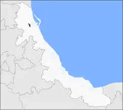 Location in Veracruz