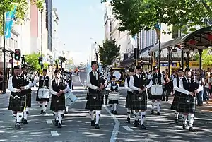 City of Dunedin Pipe Band 2013