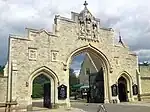 Cemetery gates