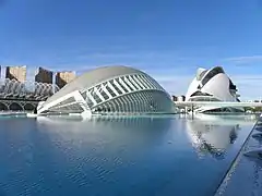 L’Hemisfèric (IMAX Dome cinema) and Palau de les Arts Reina Sofia