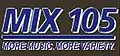 MIX 105 logo used for CJMX in the 1990s