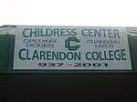 Clarendon College offers two-year courses in Childress.