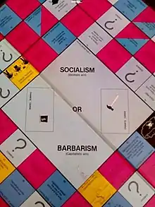 Class Struggle game's board.