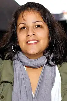 Martinez at the 2023 Texas Book Festival