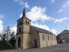 The church in Clavy