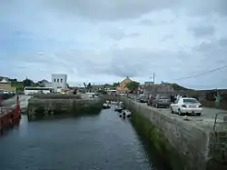 Cleggan harbour