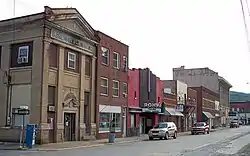 Maywood Avenue in downtown Clendenin in 2007