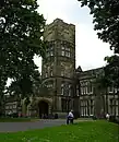 Cliffe Castle Museum, side view.