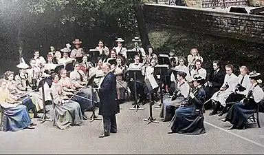 School Orchestra, led by John Farmer, 1897