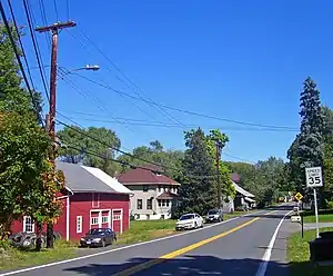 Clintondale looking east along Routes 44/55, 2007