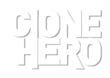 The phrase "Clone Hero" in white block letters