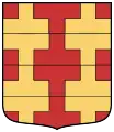 Counter-potenté gules and or