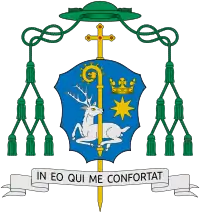 Egidio Miragoli's coat of arms