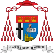 Karl Josef Becker's coat of arms