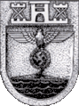 The coat of arms of Memelland (Klaipėda Region) used from 1939 until 1945