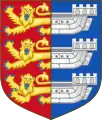 Arms of Sandwich, recorded at the visitation of 1574