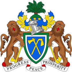 Coat of arms of The Gambia