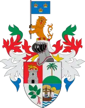 Coat of arms of the Straits Settlements (1901–1946)