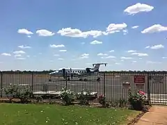 Beechcraft 1900D of Air Link parked on the apron at Cobar airport